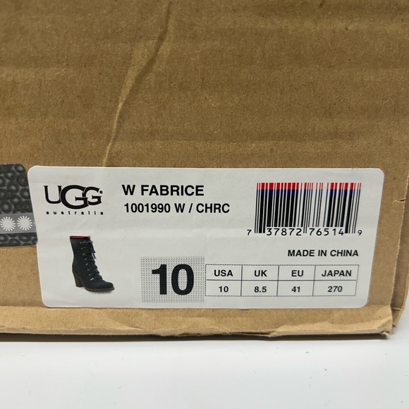 Grey Suede Lace-Up Women's Boots - Picture 6 of 6